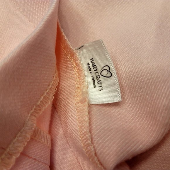 Mary Crafts Womens 8 Pink Top and Skirt Suit Set Barbiecore Retro Pinup JackieO - Picture 9 of 9